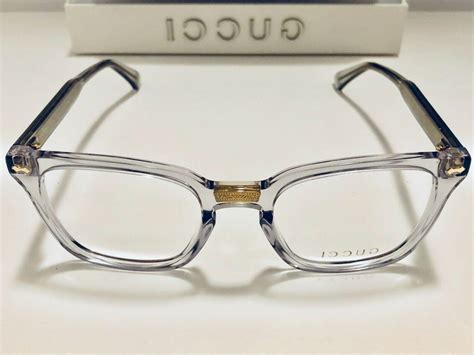 gucci optical frames|gucci clear eyeglass frames women's.